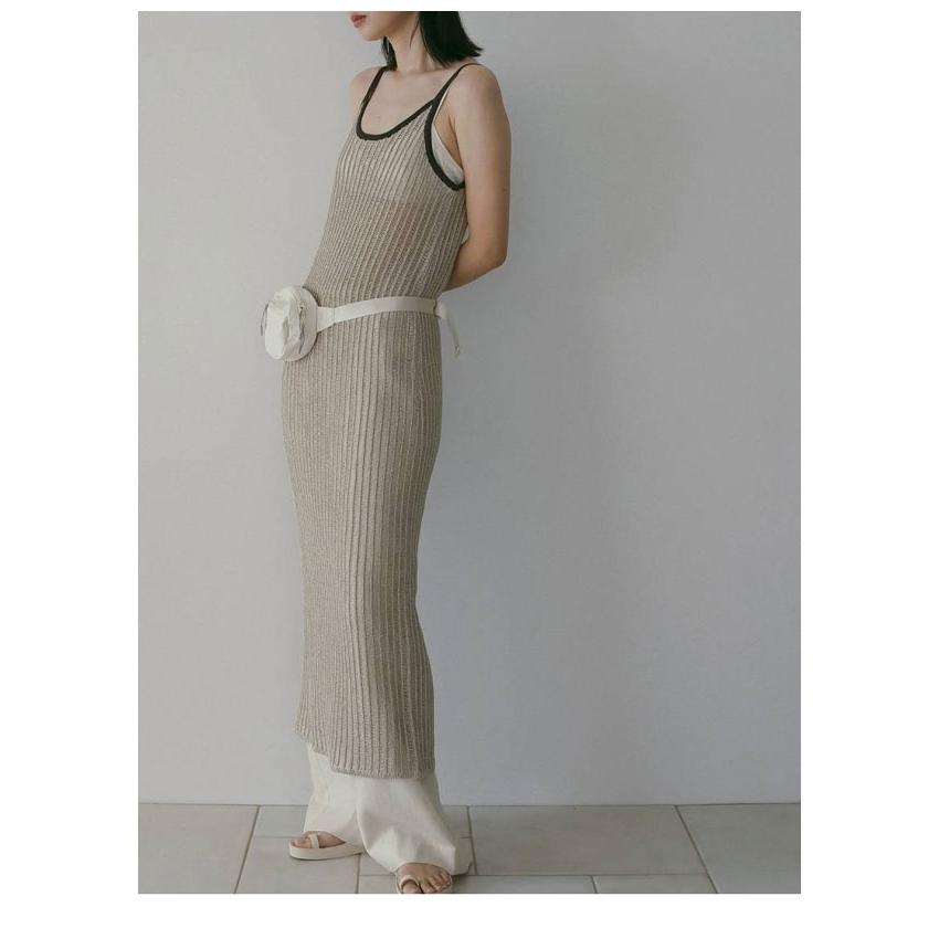 anuke（アンヌーク） anuke 2026springsummer ワンピース Piping Cami