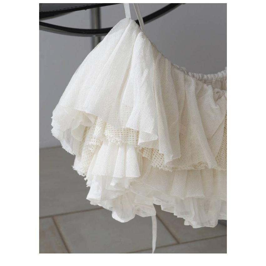 anuke（アンヌーク） anuke 2026springsummer トップス Mesh Frill