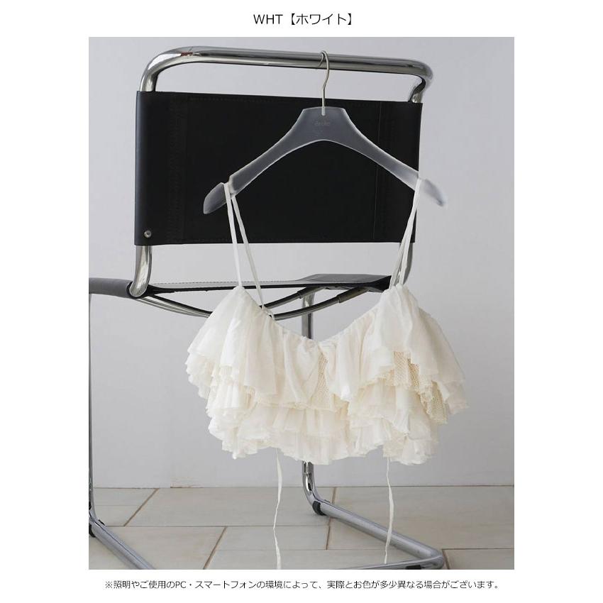 anuke（アンヌーク） anuke 2026springsummer トップス Mesh Frill