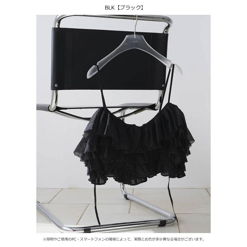 anuke（アンヌーク） anuke 2026springsummer トップス Mesh Frill 