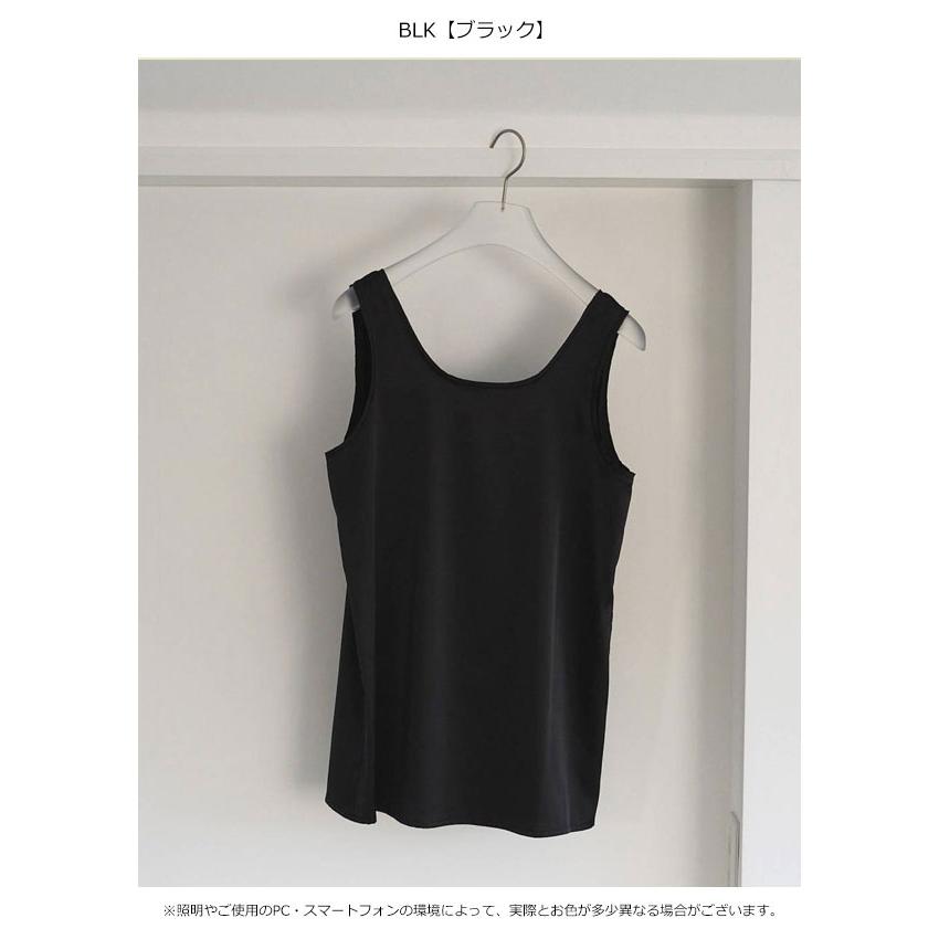 anuke（アンヌーク） anuke 2026SpringSummer トップス Satin Uneck