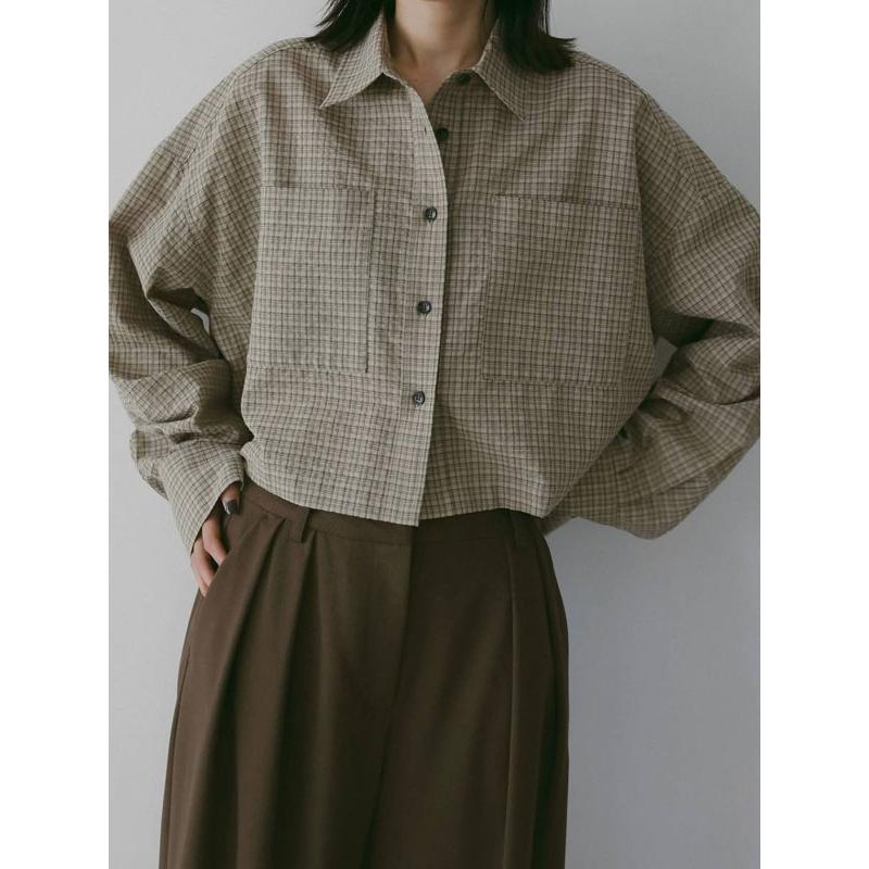 anuke（アンヌーク） anuke 2026springsummer トップス Check Short