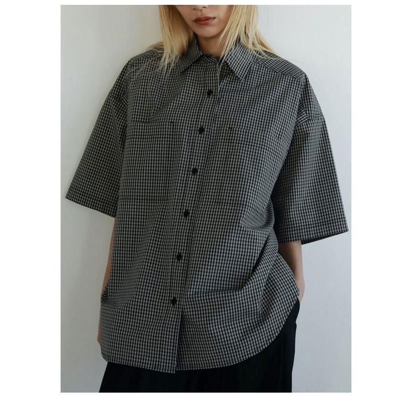 anuke（アンヌーク） anuke 2026SpringSummer トップス Check Over