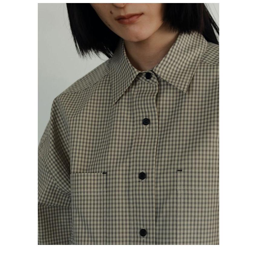 anuke（アンヌーク） anuke 2026SpringSummer トップス Check Over