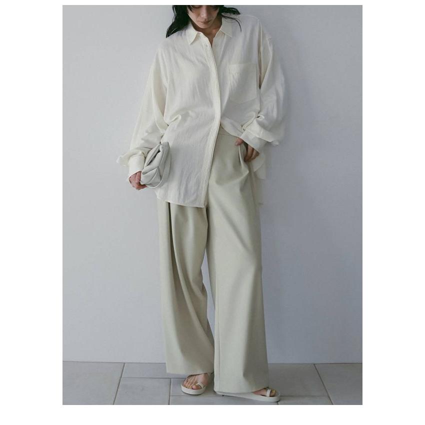 anuke アンヌーク 2026springsummer トップス Stitch Over Shirts 2月