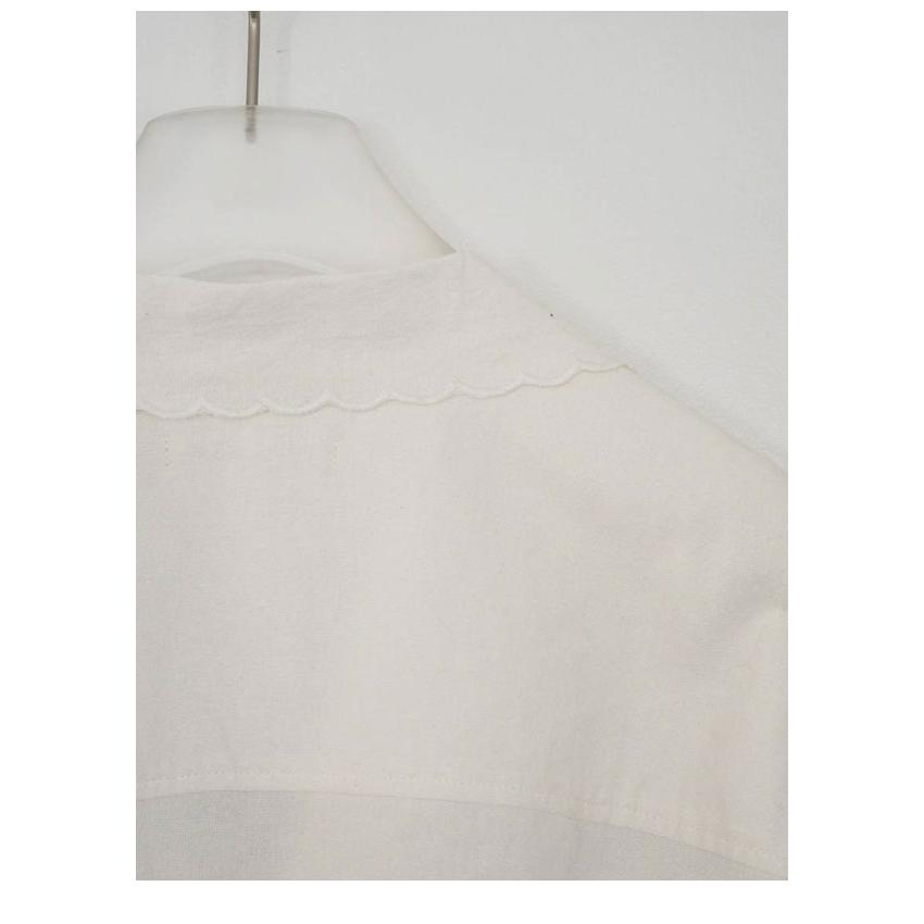 anuke（アンヌーク） anuke 2026Prefall トップス Cutwork Opencollar