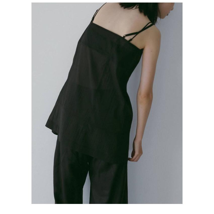 anuke（アンヌーク） anuke 2026SpringSummer トップス Sheer Panel