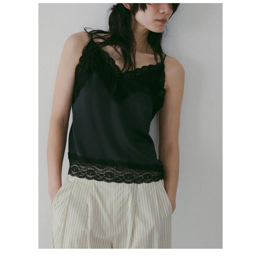 anuke（アンヌーク） anuke 2026SpringSummer トップス Satin Lace