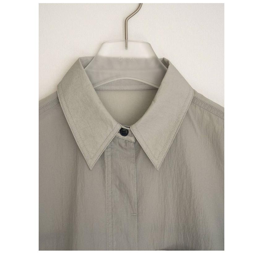 anuke（アンヌーク） anuke 2026Prefall トップス Sheer Ripstop