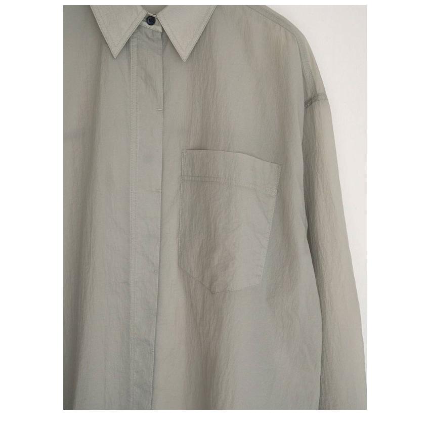 anuke（アンヌーク） anuke 2026Prefall トップス Sheer Ripstop