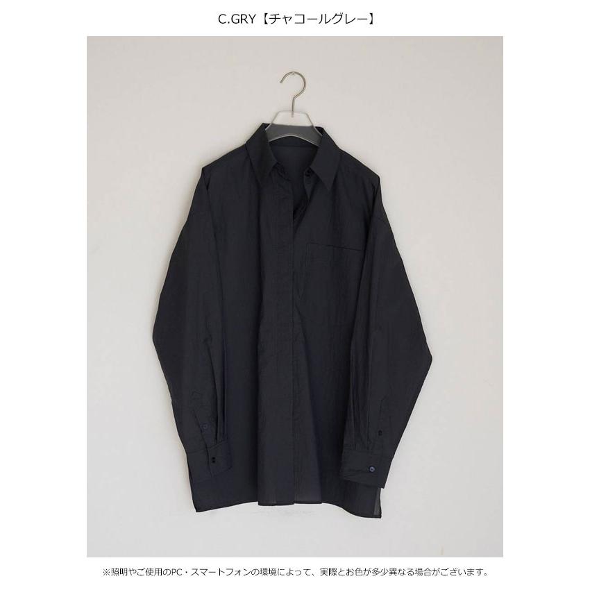 anuke（アンヌーク） anuke 2026Prefall トップス Sheer Ripstop
