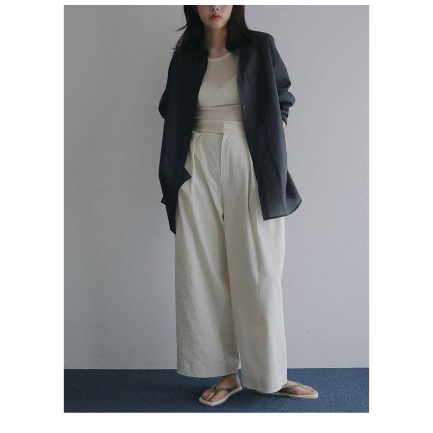 anuke（アンヌーク） anuke 2026Prefall トップス Sheer Ripstop