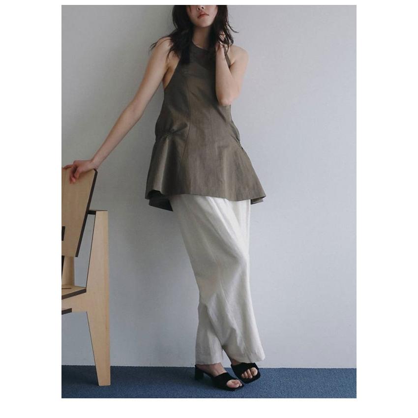 anuke（アンヌーク） anuke 2026Prefall トップス Ribbon Peplum Tops