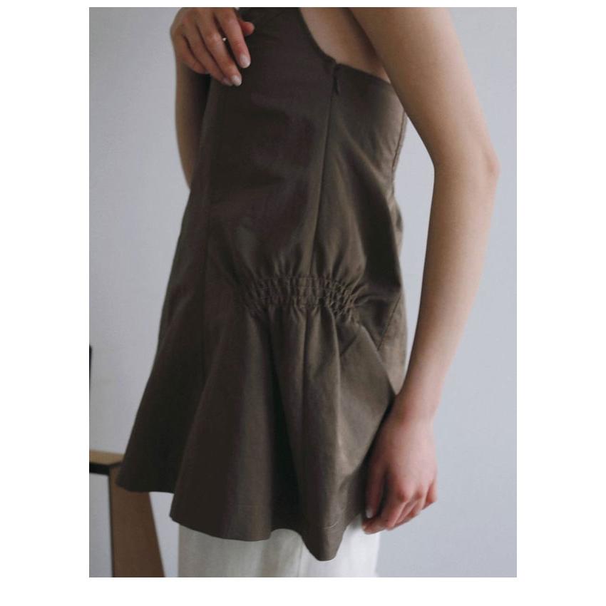 anuke（アンヌーク） anuke 2026Prefall トップス Ribbon Peplum Tops