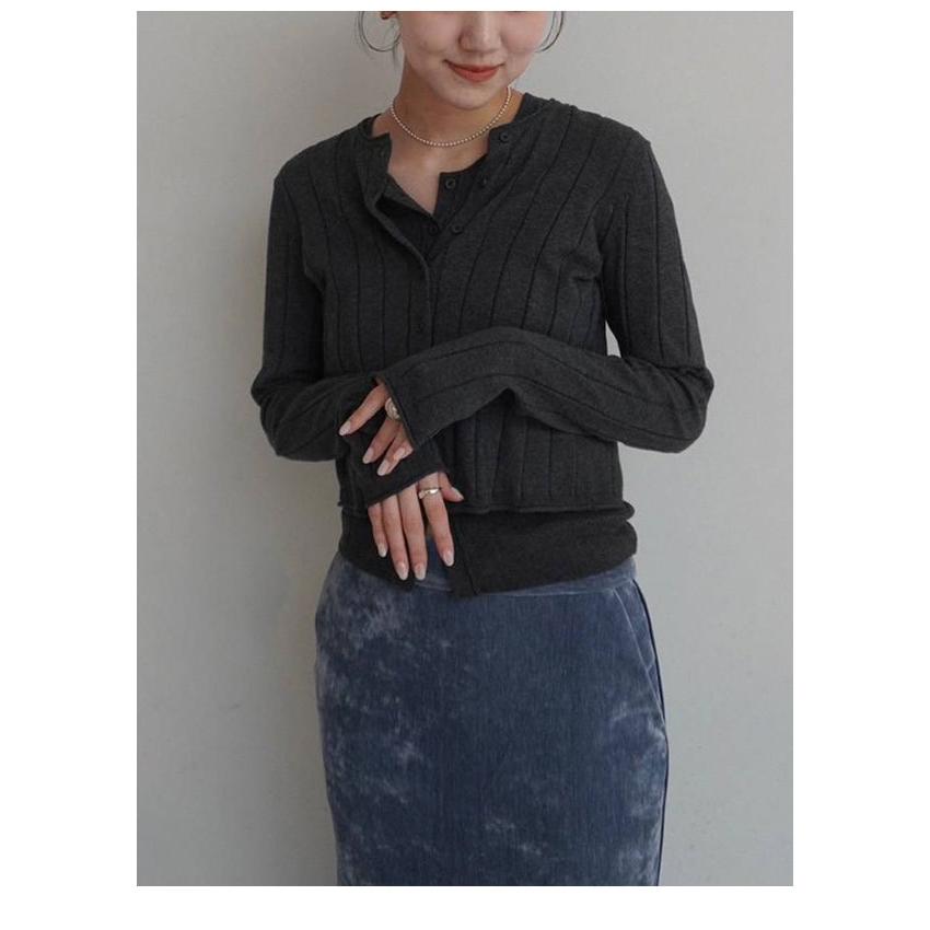 anuke（アンヌーク） anuke 2026springsummer トップス Cotton Layered