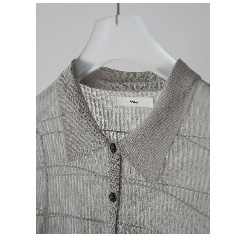 anuke（アンヌーク） anuke 2026springsummer トップス Sheerborder