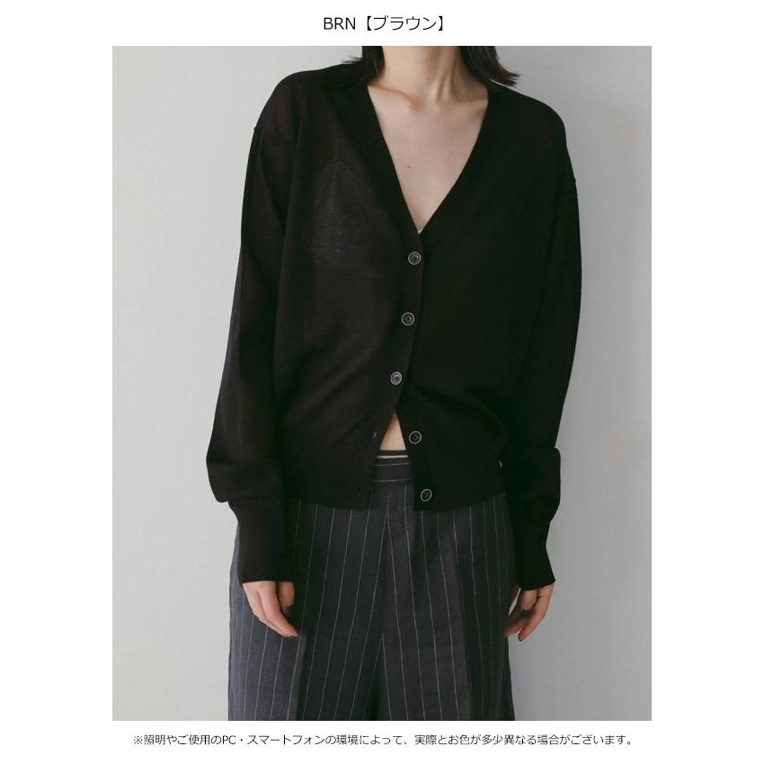 anuke アンヌーク　Sheer Rib Cardigan ànuke online store（アンヌーク） / Sheer Rib CardiganSheer Rib