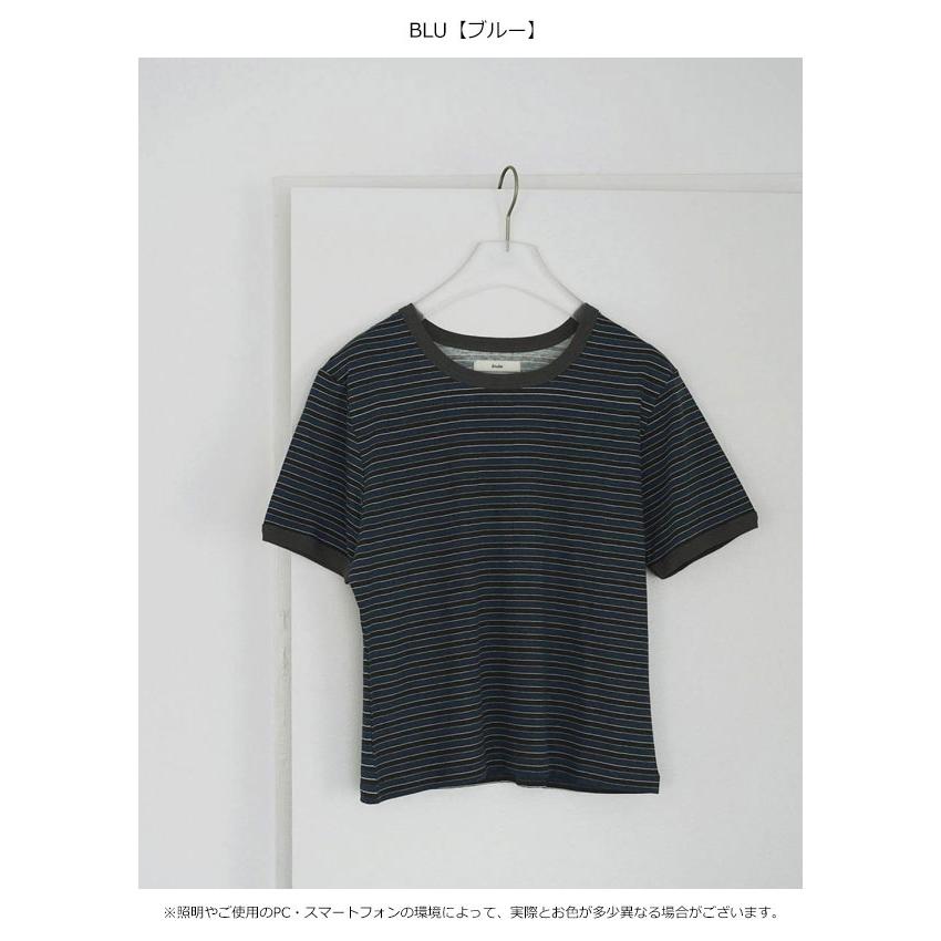 anuke（アンヌーク） anuke 2026springsummer トップス Multi Border T