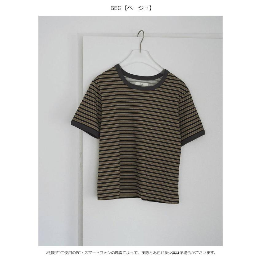 anuke（アンヌーク） anuke 2026springsummer トップス Multi Border T