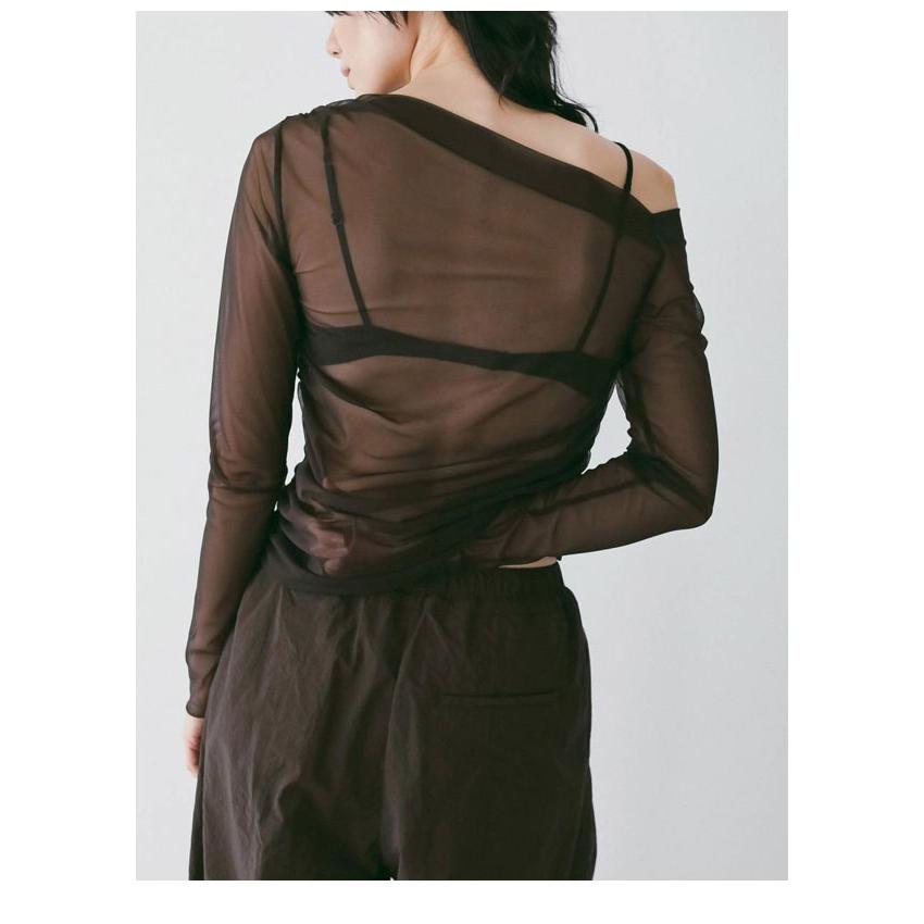 anuke（アンヌーク） anuke 2026springsummer トップス Sheer