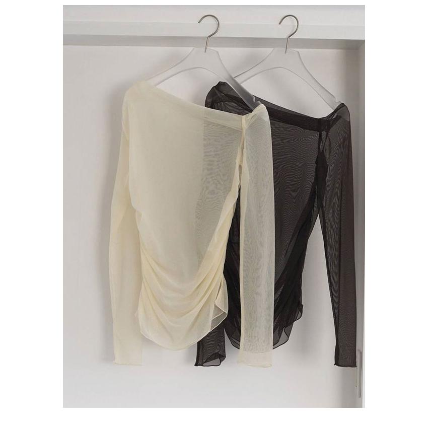 anuke（アンヌーク） anuke 2026springsummer トップス Sheer