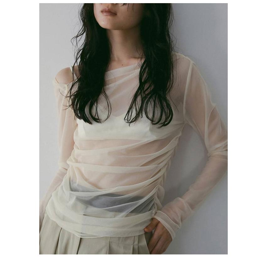 anuke（アンヌーク） anuke 2026springsummer トップス Sheer
