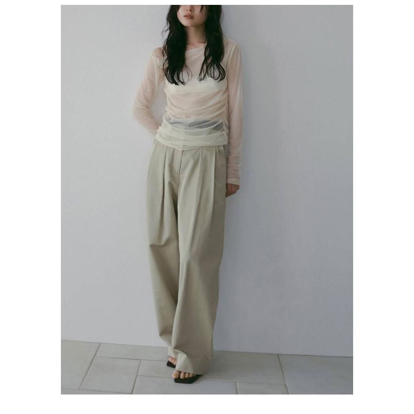 anuke（アンヌーク） anuke 2026springsummer トップス Sheer
