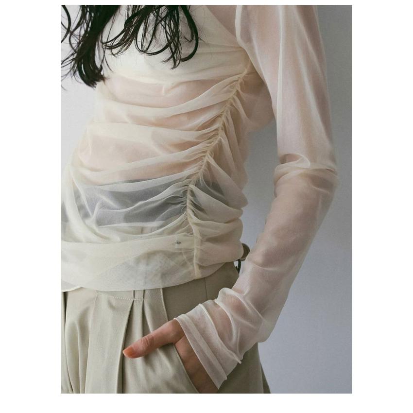 anuke（アンヌーク） anuke 2026springsummer トップス Sheer