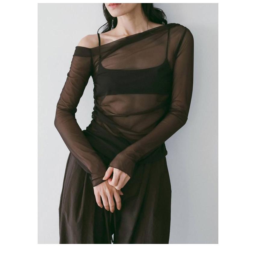 anuke（アンヌーク） anuke 2026springsummer トップス Sheer