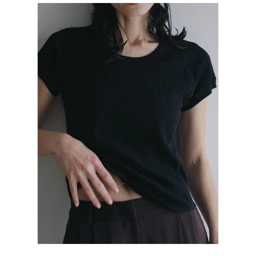 anuke（アンヌーク） anuke 2026Prefall トップス Vintage Rib Tops 8