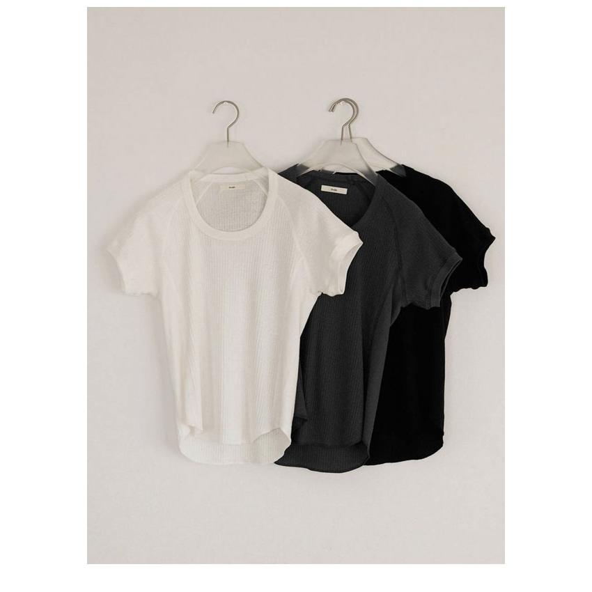 anuke（アンヌーク） anuke 2026Prefall トップス Vintage Rib Tops 6