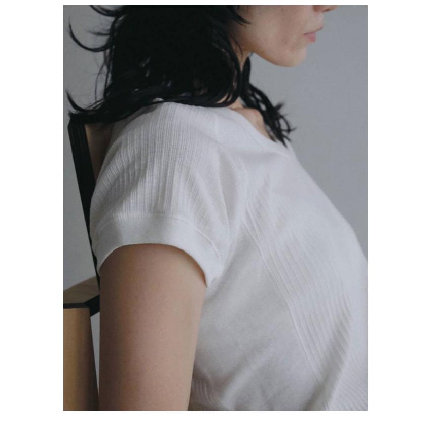 anuke（アンヌーク） anuke 2026Prefall トップス Vintage Rib Tops 8