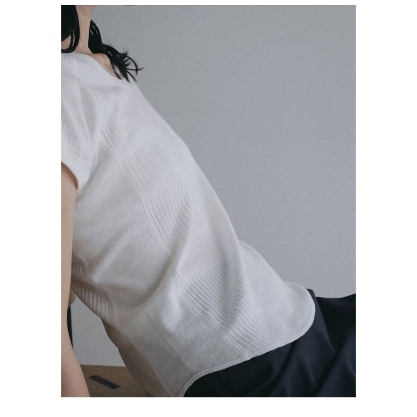 anuke（アンヌーク） anuke 2026Prefall トップス Vintage Rib Tops 8