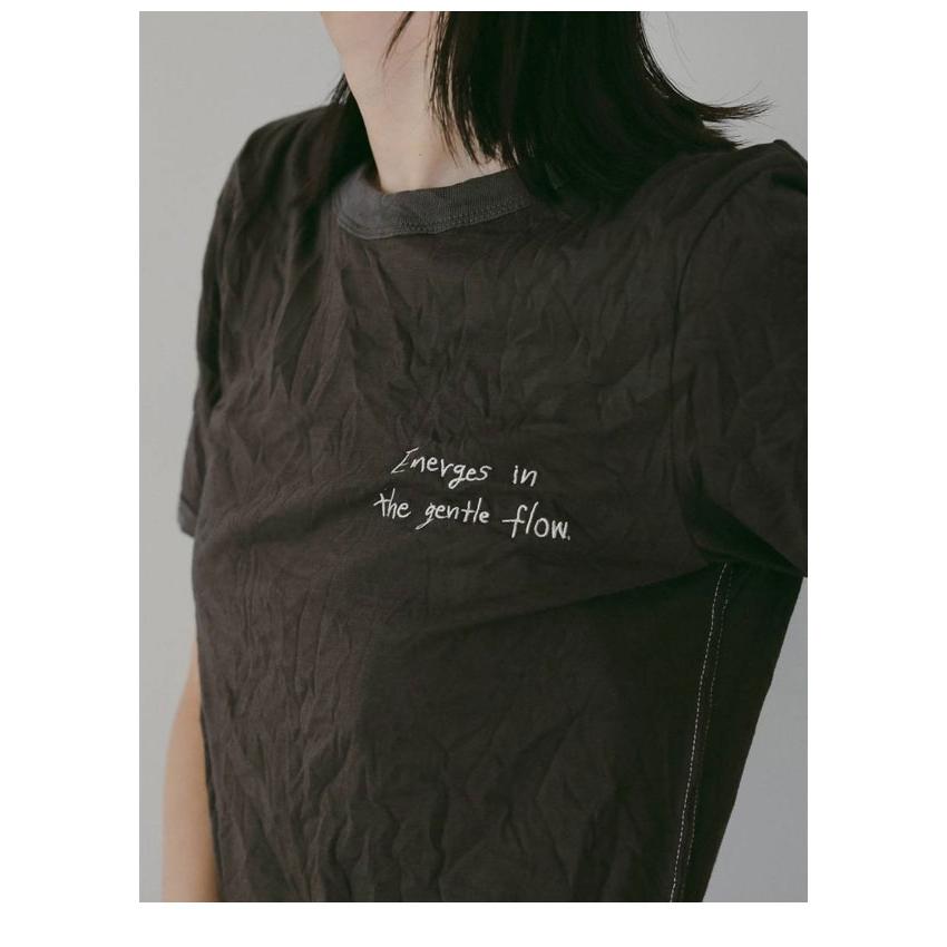 anuke（アンヌーク） anuke 2026SpringSummer トップス Lettering
