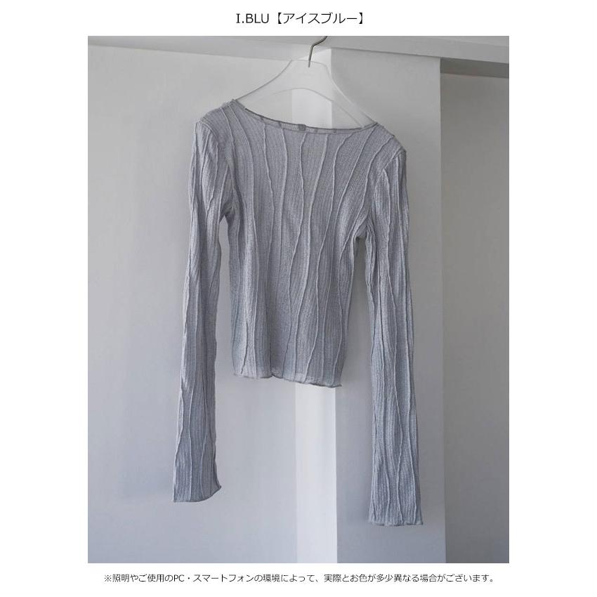 anuke（アンヌーク） anuke 2026springsummer トップス Random Pintuck