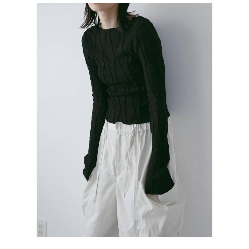 anuke（アンヌーク） anuke 2026springsummer トップス Random Pintuck