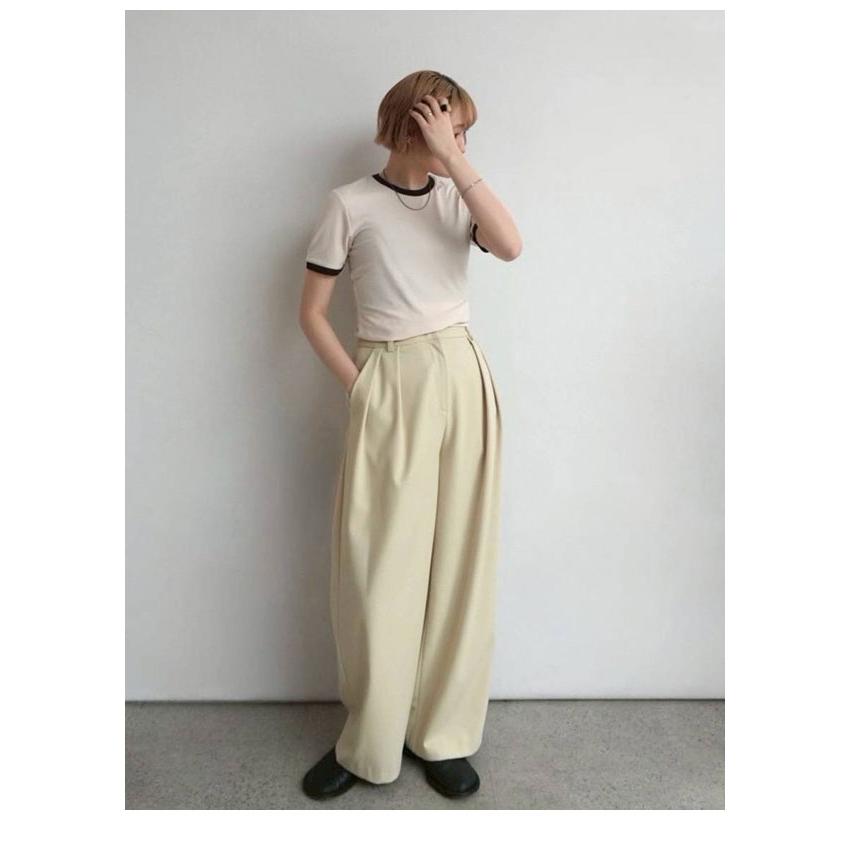 anuke（アンヌーク） anuke 2026springsummer トップス Compact Ringer
