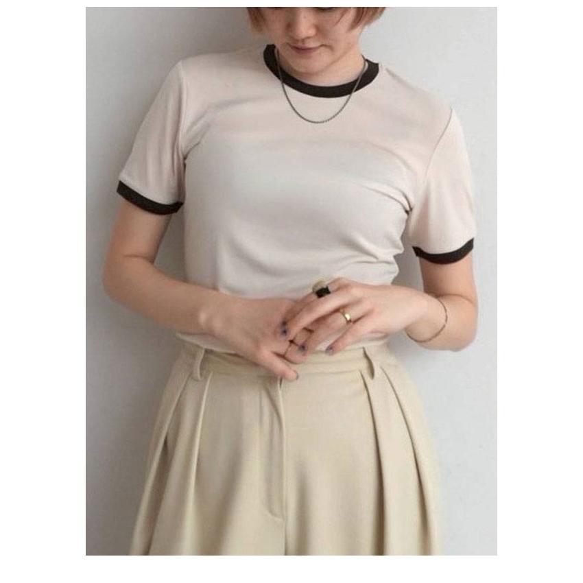anuke（アンヌーク） anuke 2026springsummer トップス Compact Ringer