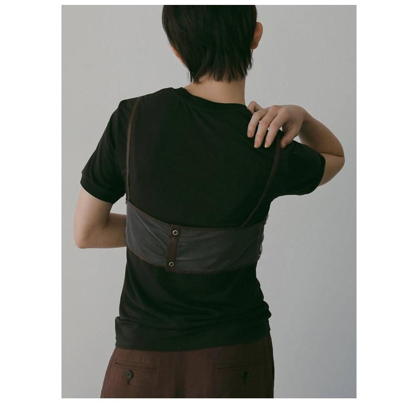 anuke（アンヌーク） anuke 2026springsummer トップス Compact Ringer