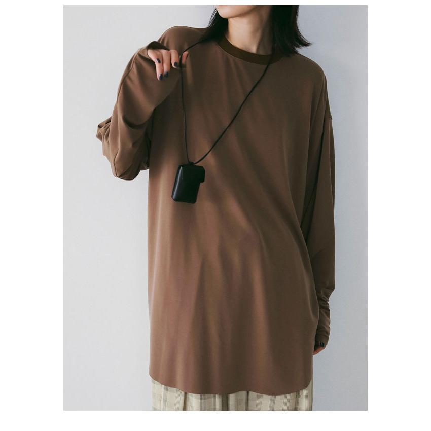 anuke（アンヌーク） anuke 2026springsummer トップス Over Long T 