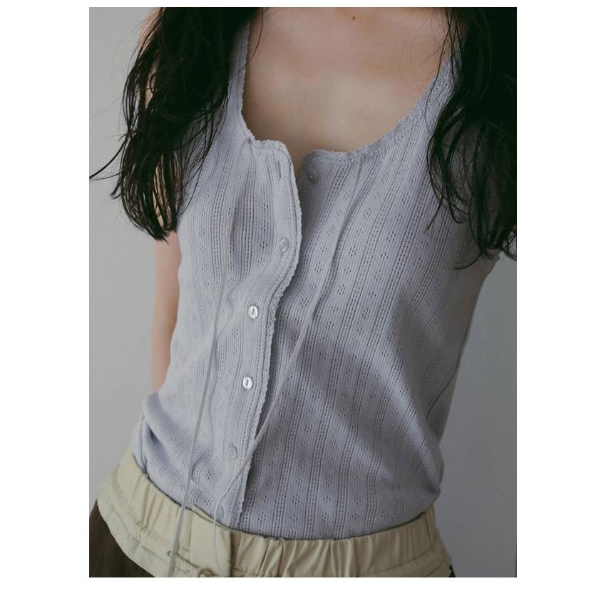 anuke（アンヌーク） anuke 2026springsummer トップス Cut Lace
