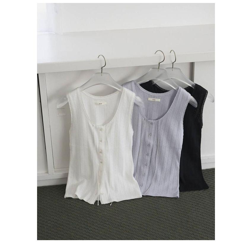 anuke（アンヌーク） anuke 2026springsummer トップス Cut Lace