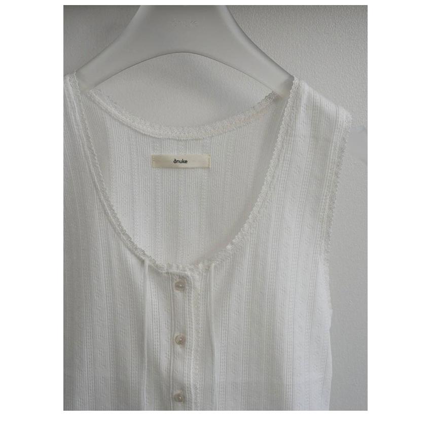 anuke（アンヌーク） anuke 2026springsummer トップス Cut Lace