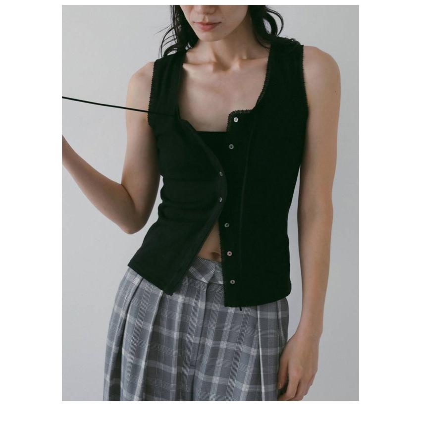 anuke（アンヌーク） anuke 2026springsummer トップス Cut Lace
