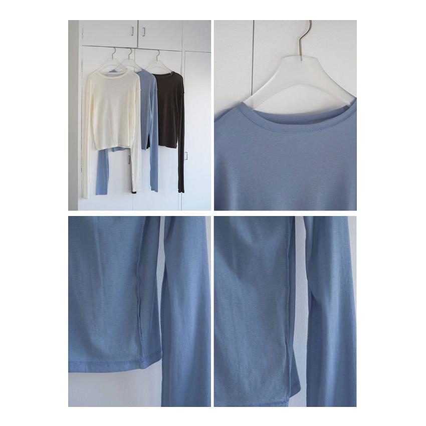 anuke（アンヌーク） anuke 2026springsummer トップス Sheer Long T