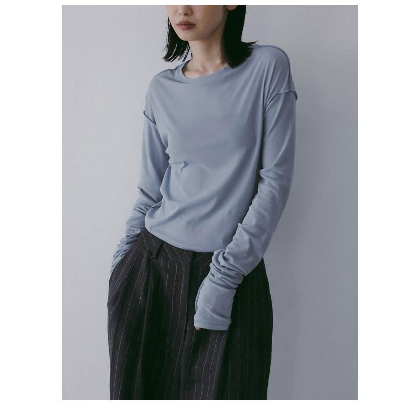 anuke（アンヌーク） anuke 2026springsummer トップス Sheer Long T