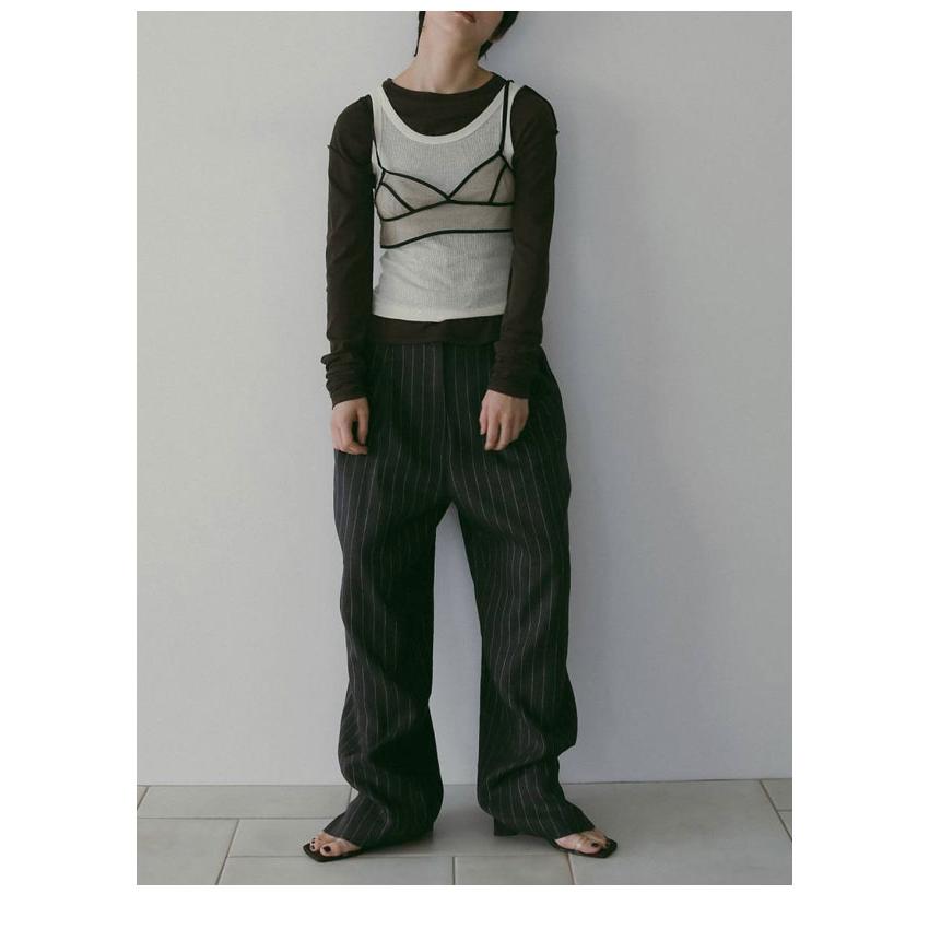 anuke（アンヌーク） anuke 2026springsummer トップス Sheer Long T