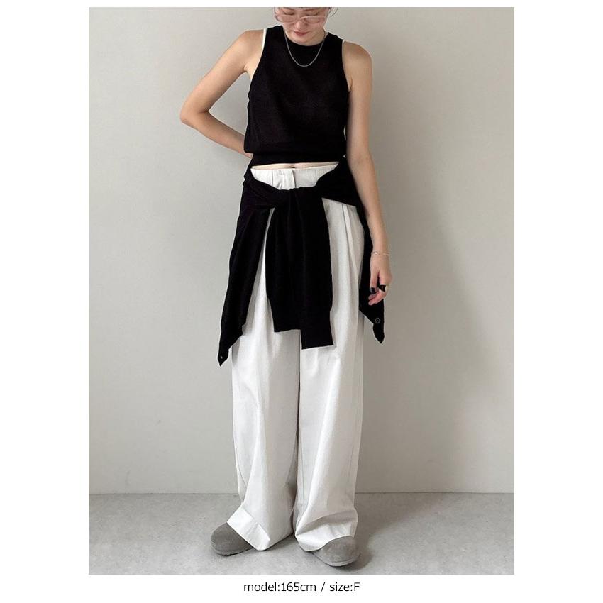anuke（アンヌーク） anuke 2026springsummer トップス Tulle Gather