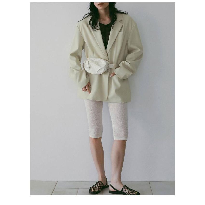 アンヌーク anuke 2026springsummer トップス Tulle Gather Tanktop チュールギャザータンクトップ ノースリーブ 26春夏 62610626_6