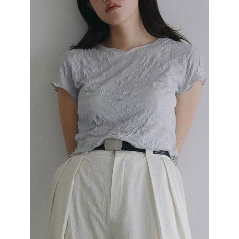 anuke（アンヌーク） anuke 2026Prefall トップス Mellow Short Tops